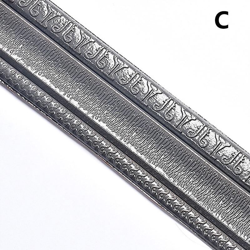 3D Украшение для дома Полоса для талии Плинтус Самоклеящаяся Водонепроницаемая Наклейка на стену Противоударная KTY