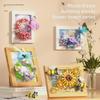 Cross-border Insect Photo Frame Building Blocks: Educational Flower Ornaments for Girls