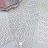 3D Звезда Сердцевидные Жемчуг Кристалл Наклейки Дети DIY Самоклеящиеся Украшения Поделки Блестящие Стразы Канцелярские Наклейки Девочки