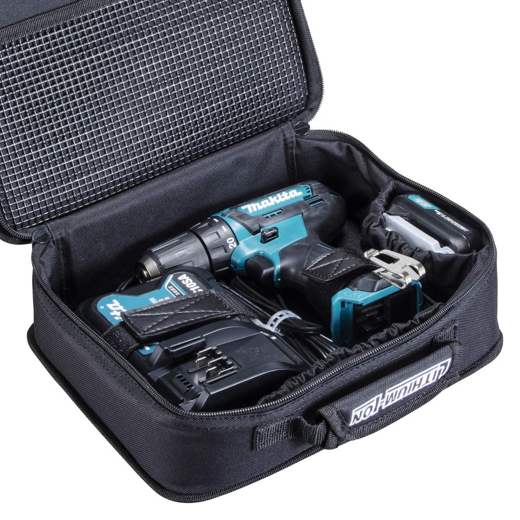 Makita DF333DSHS Аккумуляторный шуруповерт и сумка для инструментов, 10,8 В 1,5 Ач, Аккумулятор, Зарядное устройство,