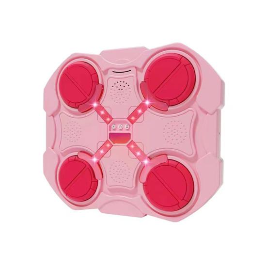 1 комплект музыкальной боксерской машины, настенная, совместимая с Bluetooth, регулируемая, умная, светодиодная, боксерская тренировочная мишень, боксерская подушка, домашний тренажерный зал, тренировочное оборудование