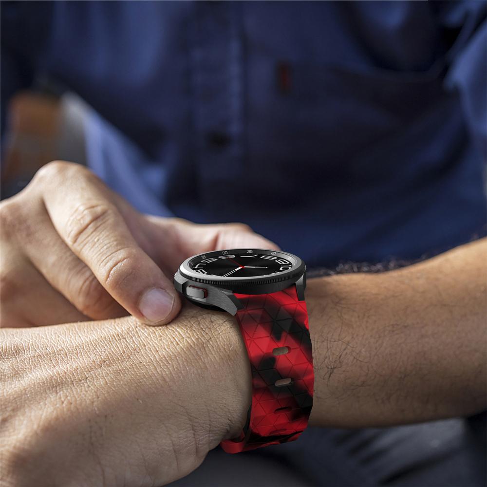 Спортивный ремешок для Samsung Galaxy Watch 7 FE 6 4 5 Pro 44мм 44мм/6 Classic 43 47мм ремешок без зазоров correa Bracelet Galaxy watch 7 ремешок