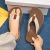 2025 Couple's Fashion Flip Flops Mens Water Proof Beach Shoes Hot Sale Men Barefoot Sandals New Men's Concise Outdoor Soft Shoe