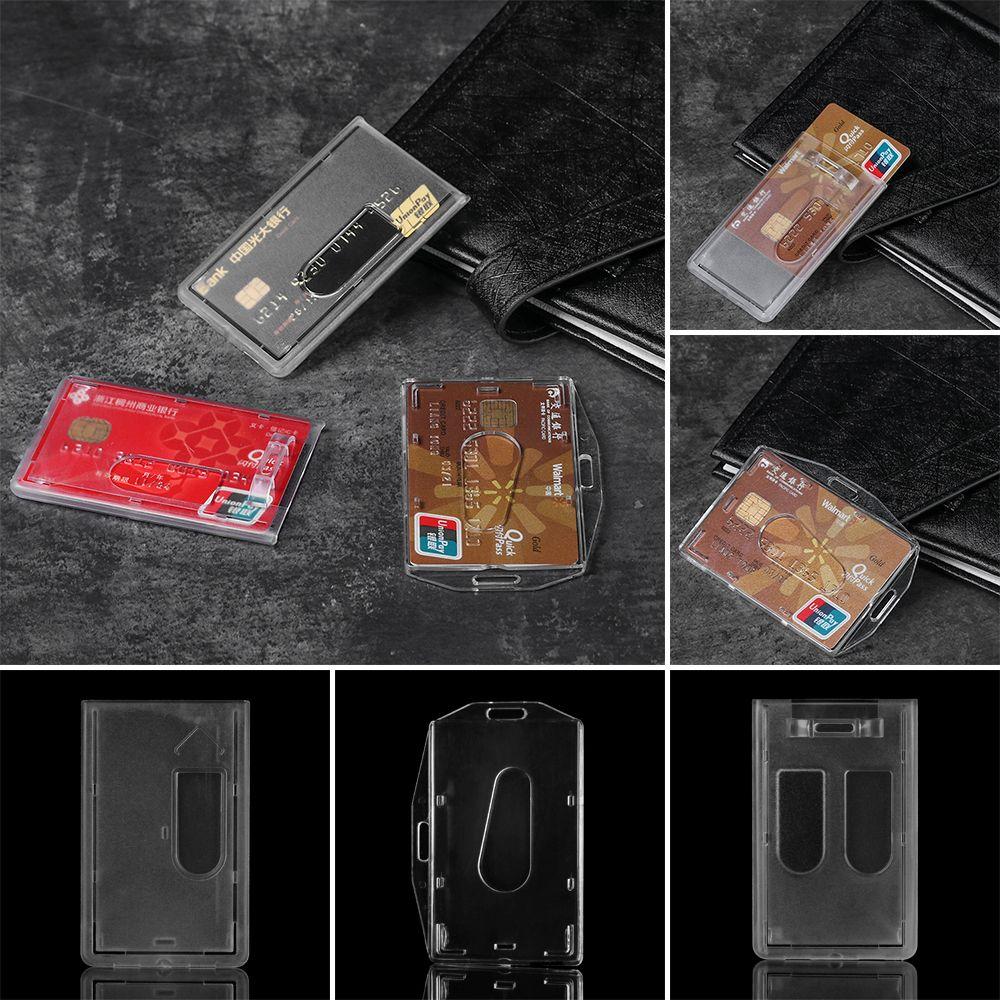 Чехол-протектор для офиса, школы, бейджа, держателя рабочей карты, карточки с именем, кармана для удостоверения личности