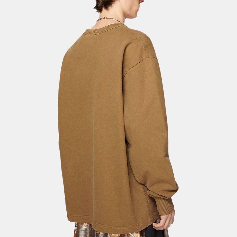 Acne Studios Logo Printed Crewneck Sweatshirt Men's BI0197-DGY