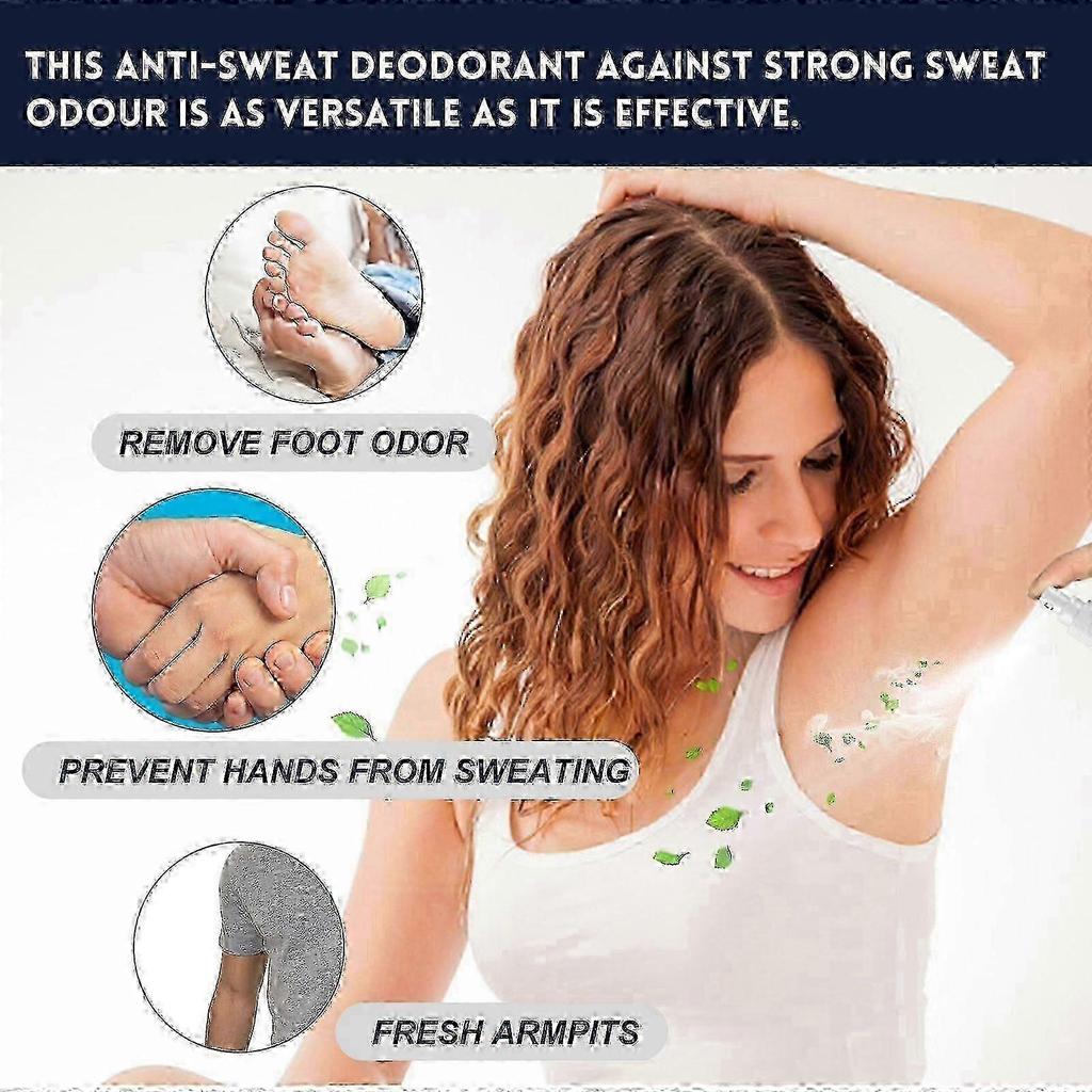 Underarm Deodorant Spray, Fresh Underarm Odor Portable Deodorant Anti-Perspirant Spray