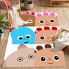 In The Night Garden Characters Themed Anti-Slip Rugs - Polyester Home Decor, Suitable for Bedrooms, Living Rooms, Doorways, Studios, and Decorations