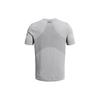 Under Armour Logo Print Round Neck Seamless Short Sleeve T-Shirt Men T-Shirt Light-Gray 1382801-011