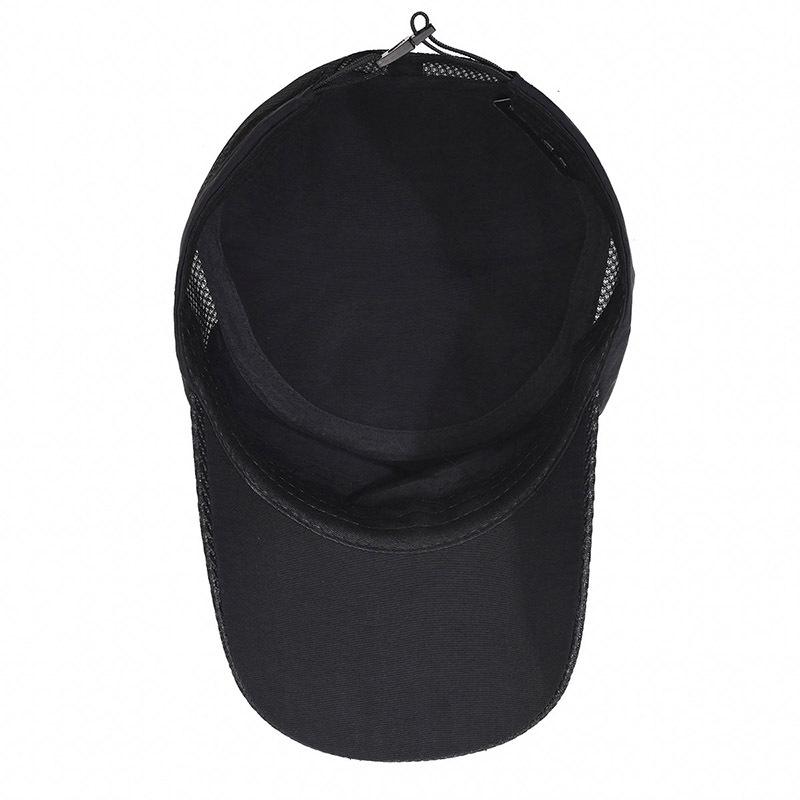 Быстросохнущая мужская повседневная солнцезащитная козырек тонкая дышащая сетчатая кепка повседневная армейская шляпа с плоским верхом Tide