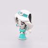 925 Sterling Silver Sweet Fairy Tales Cartoon Princess Model Beads Charm Fit Original Pan Charms Bracelets Jewelry Making