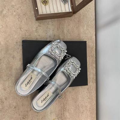 Универсальная юбка, туфли Мэри Джейн на мягкой подошве, новые осенне-зимние туфли на плоской подошве, маленькие кожаные туфли, женские