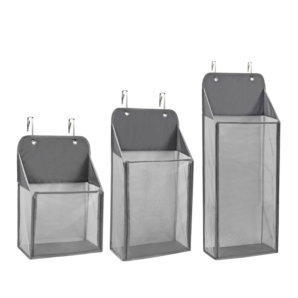 Space Saving Over the Door Laundry Hamper Large Capacity Dirty Clothes Storage Bag  Bathroom