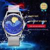 Механические часы с креативным дизайном 'Буревестник' для мужчин и женщин