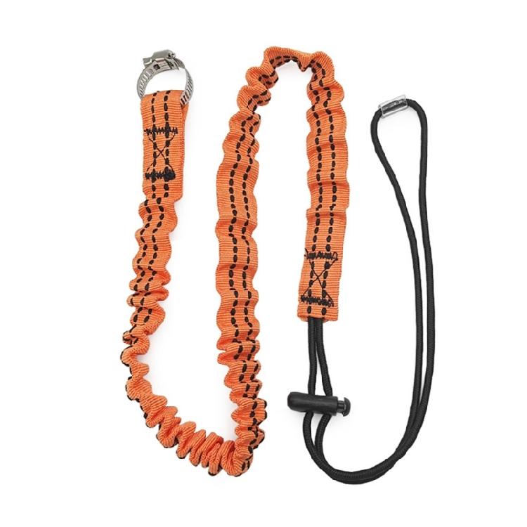 Tool Tethers Lanyard with Hose Clamps Strap Thicken Tool Lanyard Rope AntiFalling Tool Tethers Lanyard Dynamics Tool