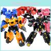 Miniforce X Lucybot Colorful 4 In 1 Transformer Car Robot Toy For Kids