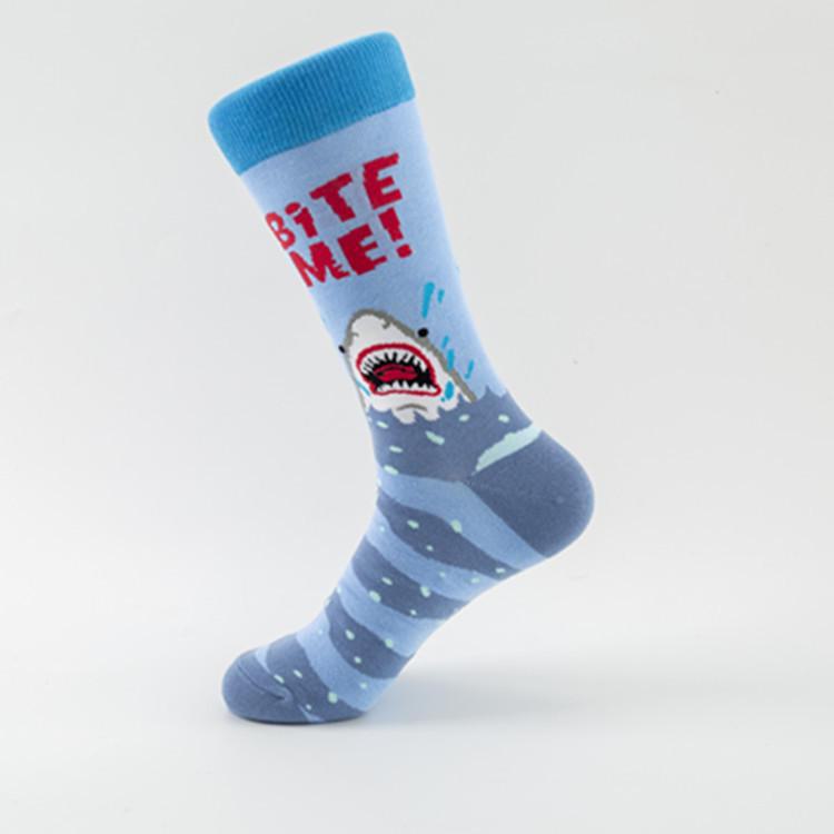 Trendy Colorful Cotton Guitar Socks - Casual Mid-Tube Streetwear Style