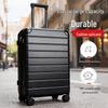 Trendy 24-inch Sturdy Suitcase with Lock - Unisex Travel Trolley, Durable 22-inch Option Available