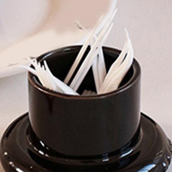 Диспенсер для зубочисток Yousheng Ceramic Red Fruit, держатель для зубочисток для зубной нити, домашний офис, ресторан, кухня, настольный органайзер для зубочисток, контейнер