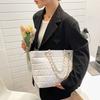 Urban Chic Large Capacity Summer Tote Bag For Women Stylish 2022 New Pu Shoulder Bag