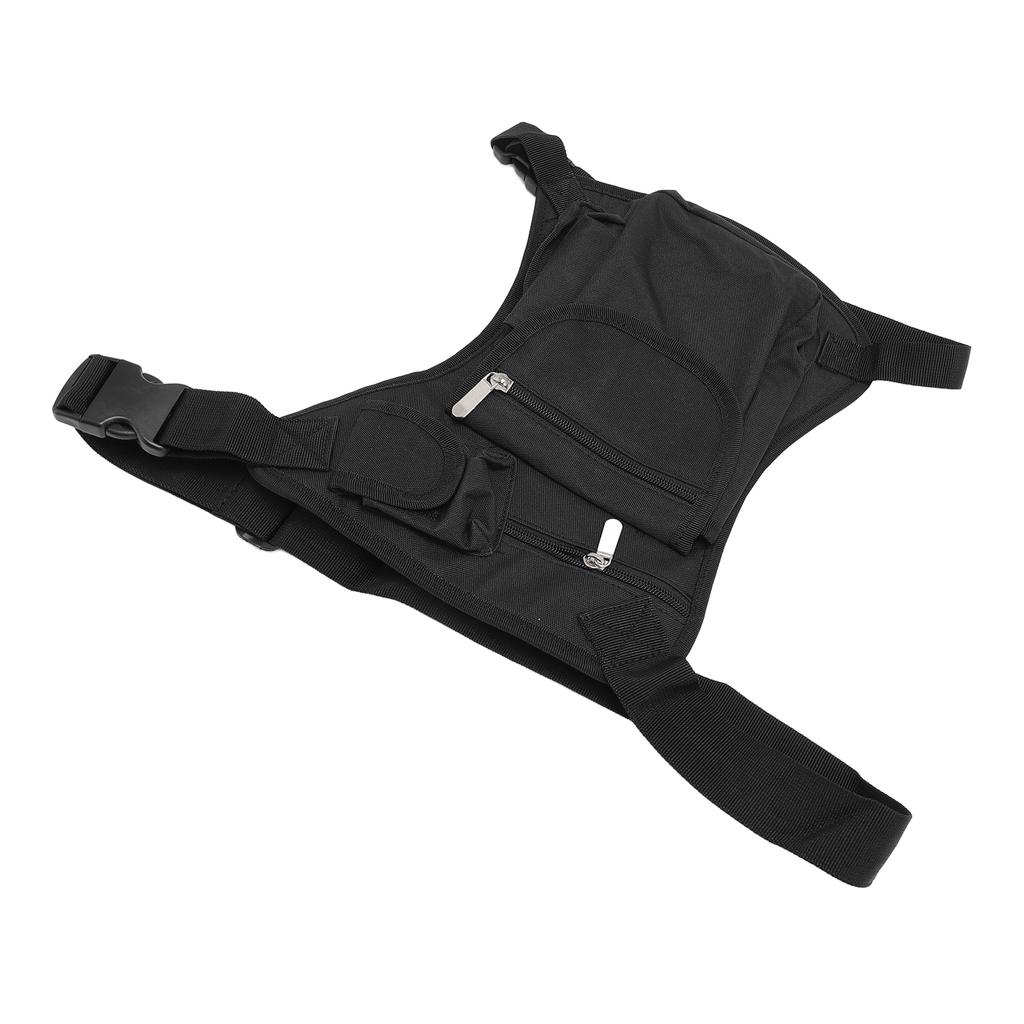 Drop Leg Bag Adjustable Straps Canvas Motorcycle Cycling Thigh Pouch Fanny Pack for Outdoor Hiking