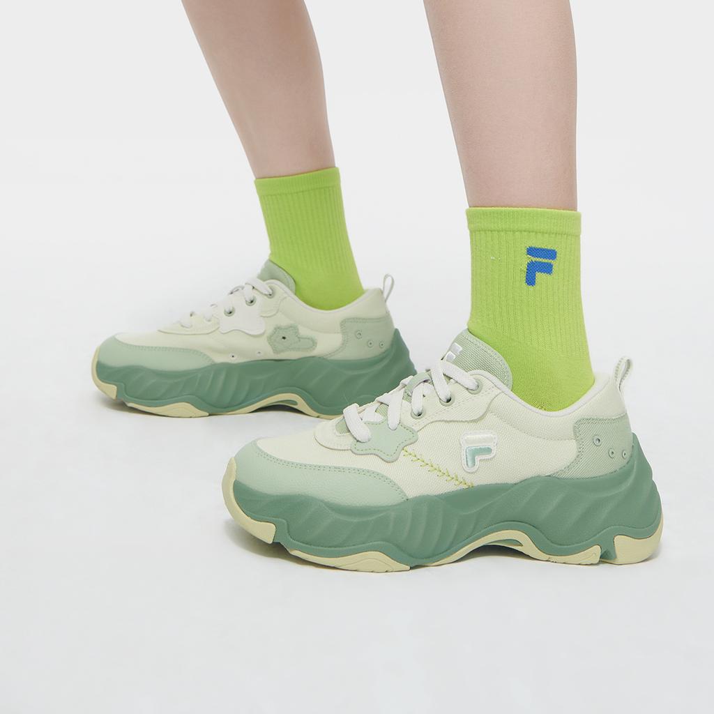 Fila Fusion Кеды Starfish II Повседневные Низкие Женские Зеленые T12W421303FWF