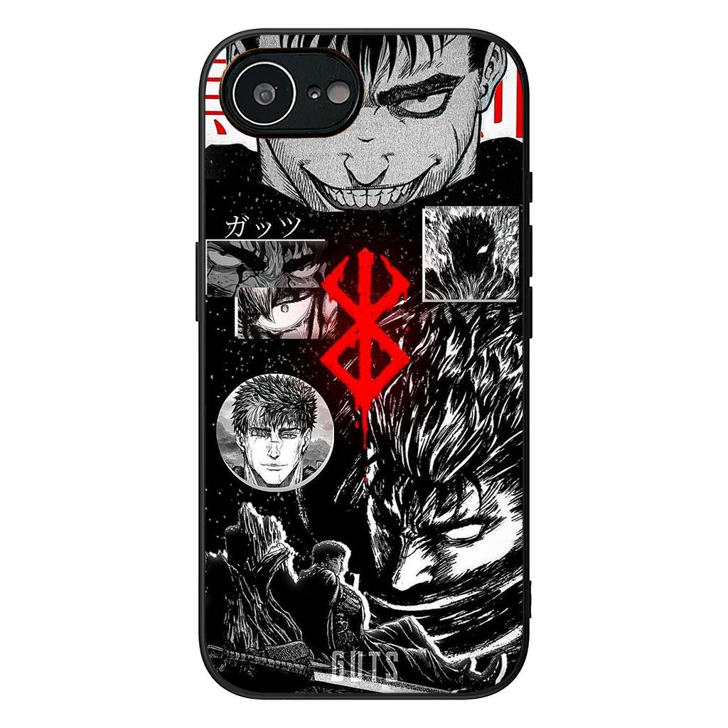 Чехол Berserks Anime Guts для Motorola Moto G54 G05 G24 G45 G55 G75 G9 G85 G15 G57 G86 Power Edge 50 30 Ultra Fusion neo Pro