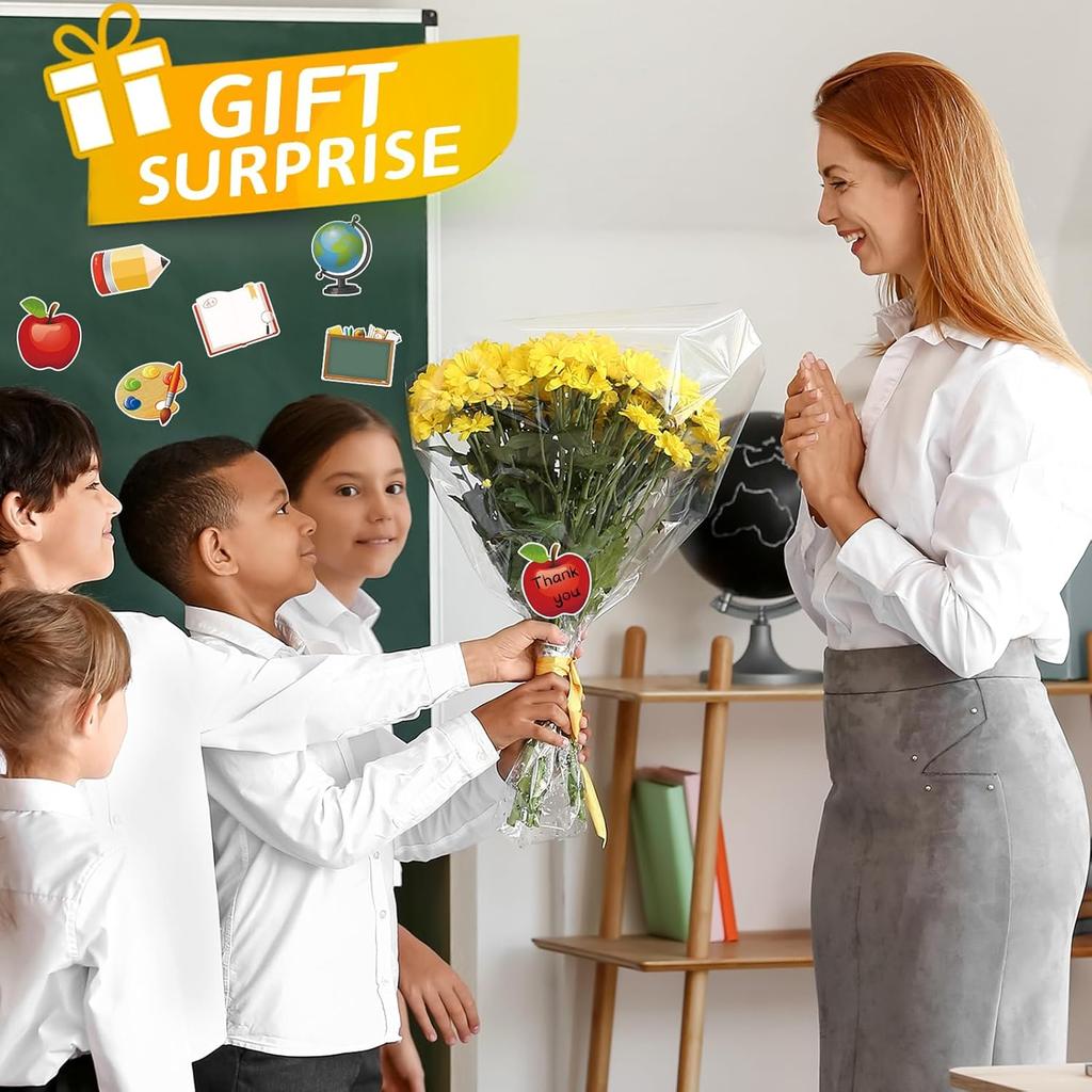 30 Pack Back to School Sticky Notes Total 600 Sheets Funny Notepads Self-Adhesive Writing Memo Pad for Kids Teens School Classroom Office Supplies