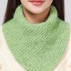 Зимний теплый шарф для шеи, ветрозащитный водолазка, простой шарф для женщин и девочек