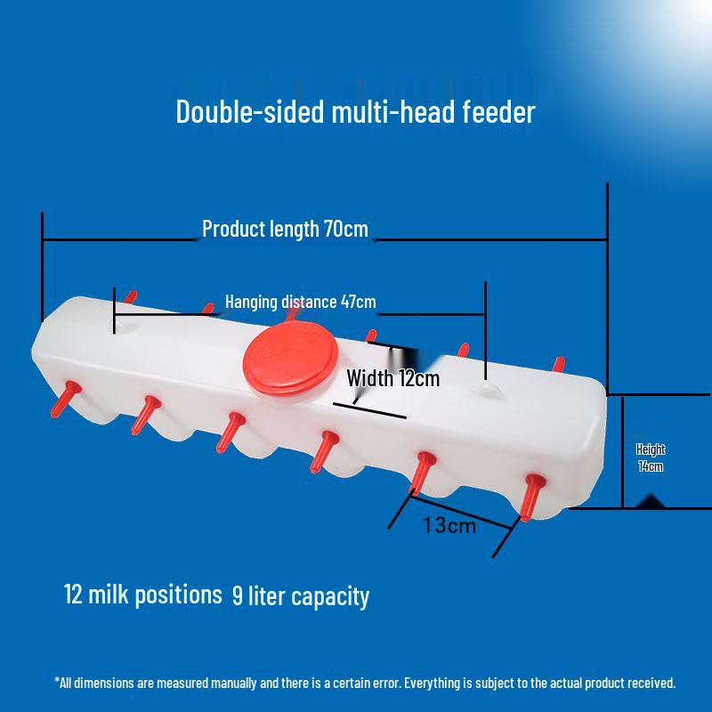 Animal Milk Feeding Bottle for Lambs, Pigs, and Sheep with Feeder Nipple