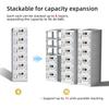 DIY Split 51.2V 314Ah 16kWh LiFePO4 Battery Box with BMS Board CAN for Home Energy Storage Rack-Mounted