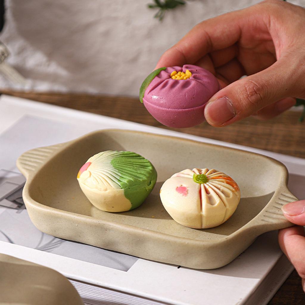 Керамическая масленка в деревенском стиле с крышкой, ручной работы, прямоугольная керамическая масленка для европейского куска масла и завтрака