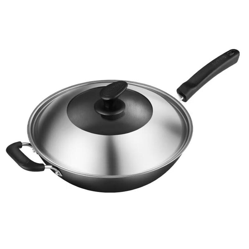 Supor 32cm Cast Iron Wok