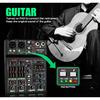 4 Channel Audio Mixer with Wireless Microphone USB Sound Table Bluetooth Console DJ Mixing for Party Karaoke Machine Soundbar