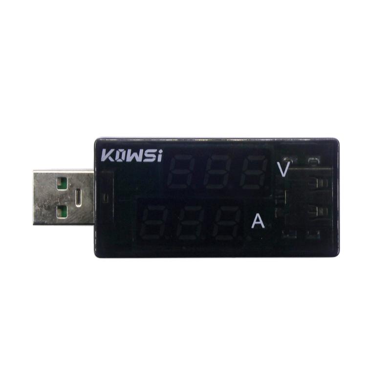 KWS-11VA USB Charger Tester 4-30V 6.5A Voltage Current Meter Voltmeter Ammeter Battery Capacity Tester Power Detector