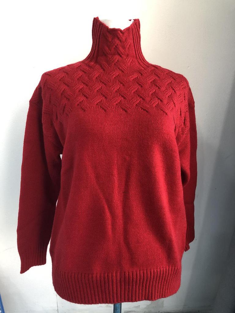 Европейский и американский женский свитер с высоким воротником из перекрученной вязки - повседневный, с длинным рукавом, мода осень/зима