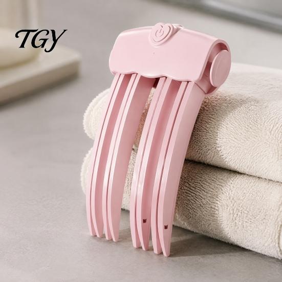 Electric Hair Volumizing Clamp 2Pcs Cordless Heated Volume Clip, Root Lifter Comb for Fine Flat Portable Clip Bangs Styling, USB Rechargeable