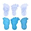 Foot Silicone Resin Mold for Keychain Jewelry Making,DIY Pendant Charms Mold