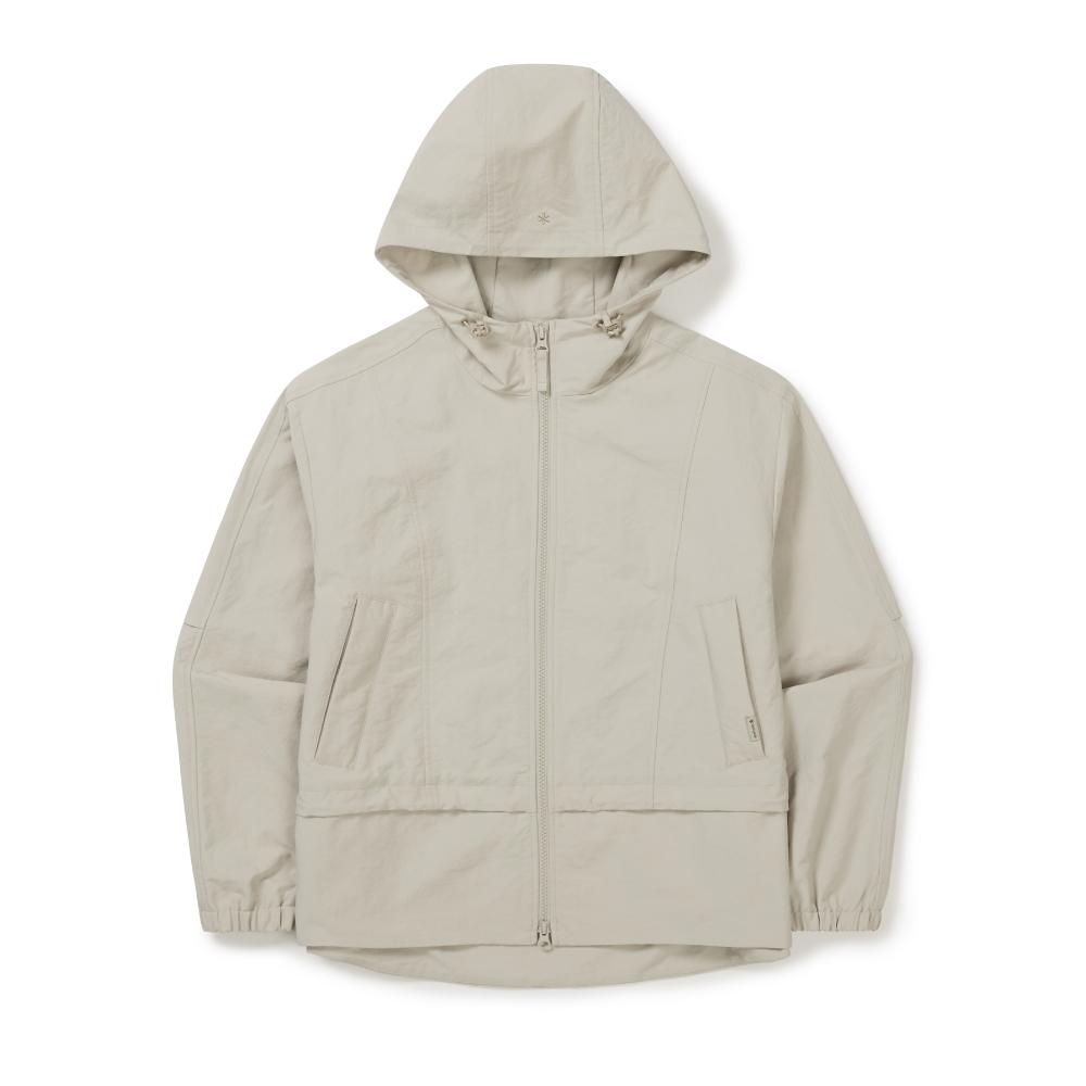 [Snowpeak] Lina Women's Hooded Windbreaker Light Beige (S25FWFWB67)