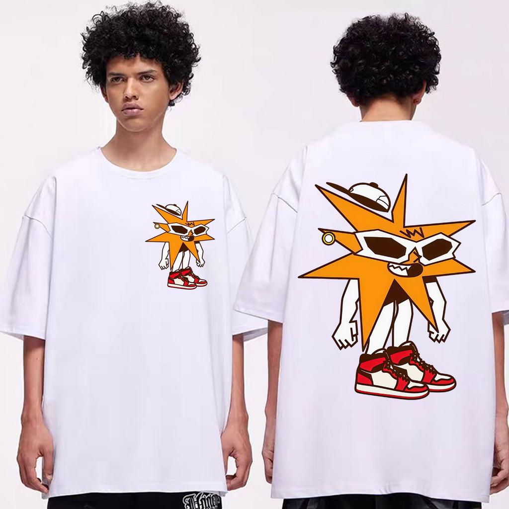 Puerto Rico Singer Mora Microdosis Album Graphic T Shirts Fashion Cartoon Short Sleeve Tshirts Men Women Casual Cotton Tshirt