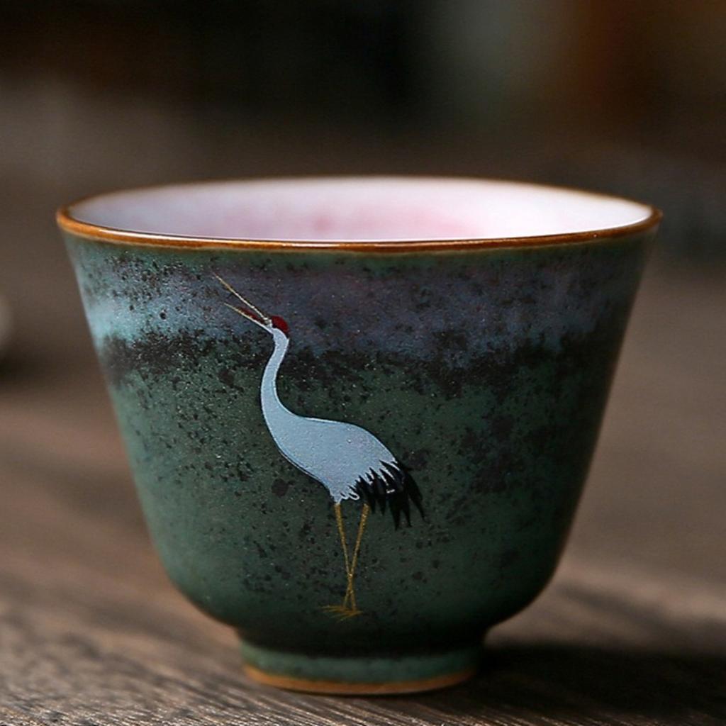 Печной Глазурь Изменение Личная Чайная Чашка Керамическая Мастер-Чашка Набор для Чая Кунг-фу Одиночная Чашка
