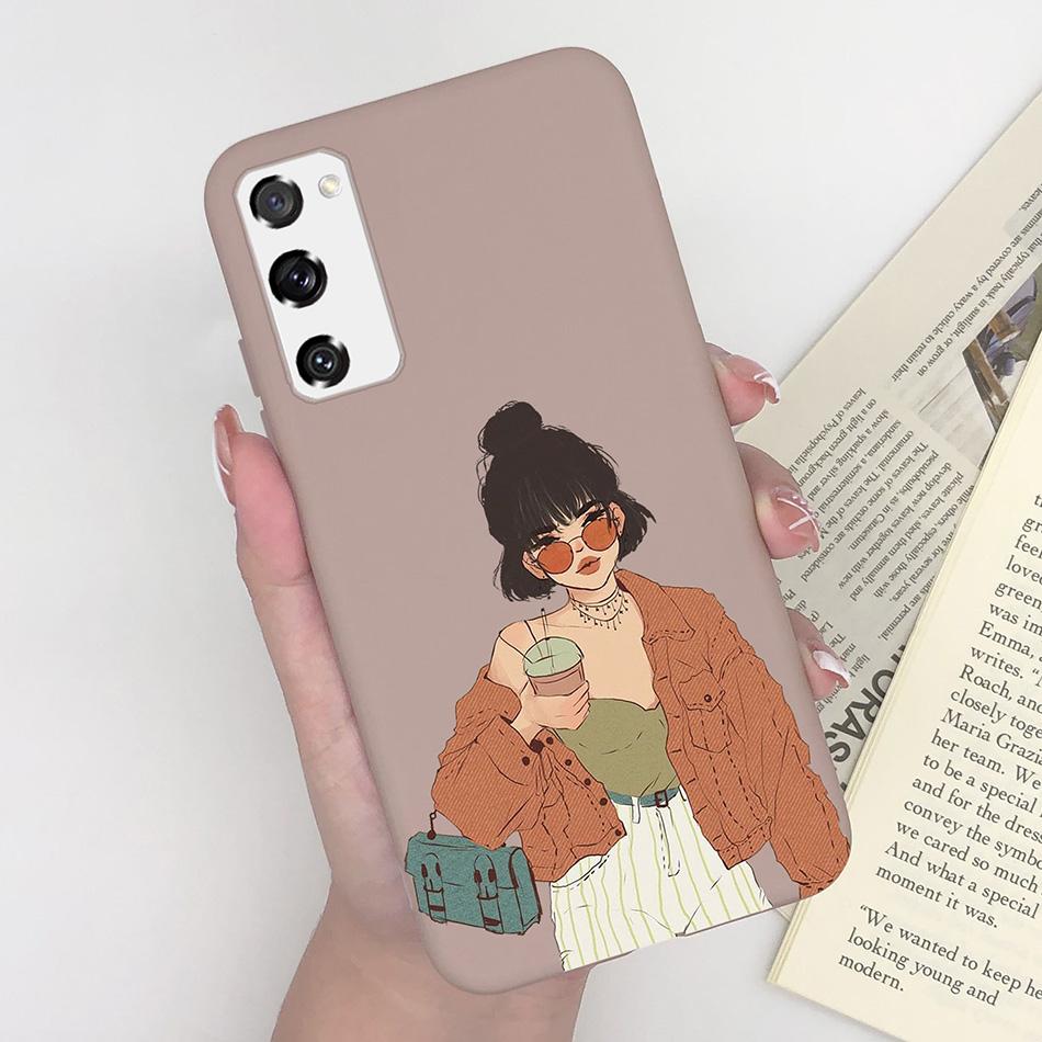 Case for Fundas Samsung Galaxy S20 FE S 20 FE S20FE Case Samsung S20 FE Phone Silicone Flower Cute Soft Back Cover Cases Bumper
