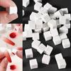 20/30/50/100Pcs 1/1.5Cm Soft Sponges Gradient Nail Art Stamper Tools Color Fade Manicure Diy Creative Nail Accessories