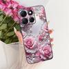 For Motorola Moto G86 Power Cute Flower Butterfly Cat Painted Case For Moto G86 G86Power Black Silicone Soft Phone Cases