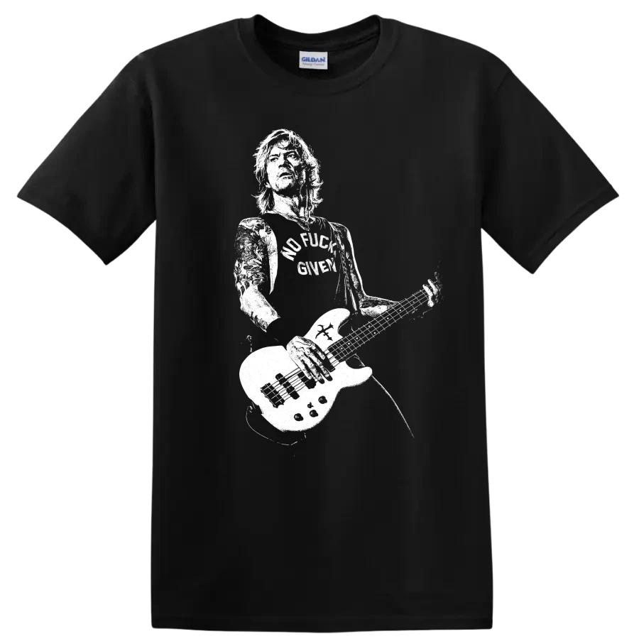 Duff McKagan Rock Legend T Shirt Silhouette Music Fan Tee Vintage Style