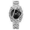 Men's Quartz Watch, Versatile Streetwear Cool Trend Male Wristwatch, Unique and Trendy Hip-Hop Niche Design, Waterproof and Lumi