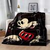 Mickey Mouse Artwork Blanket Warmthful Decor Perfect for Seaside Office Bed for All Seasons Warmthful Decor Best Holiday Gift for Friends Family