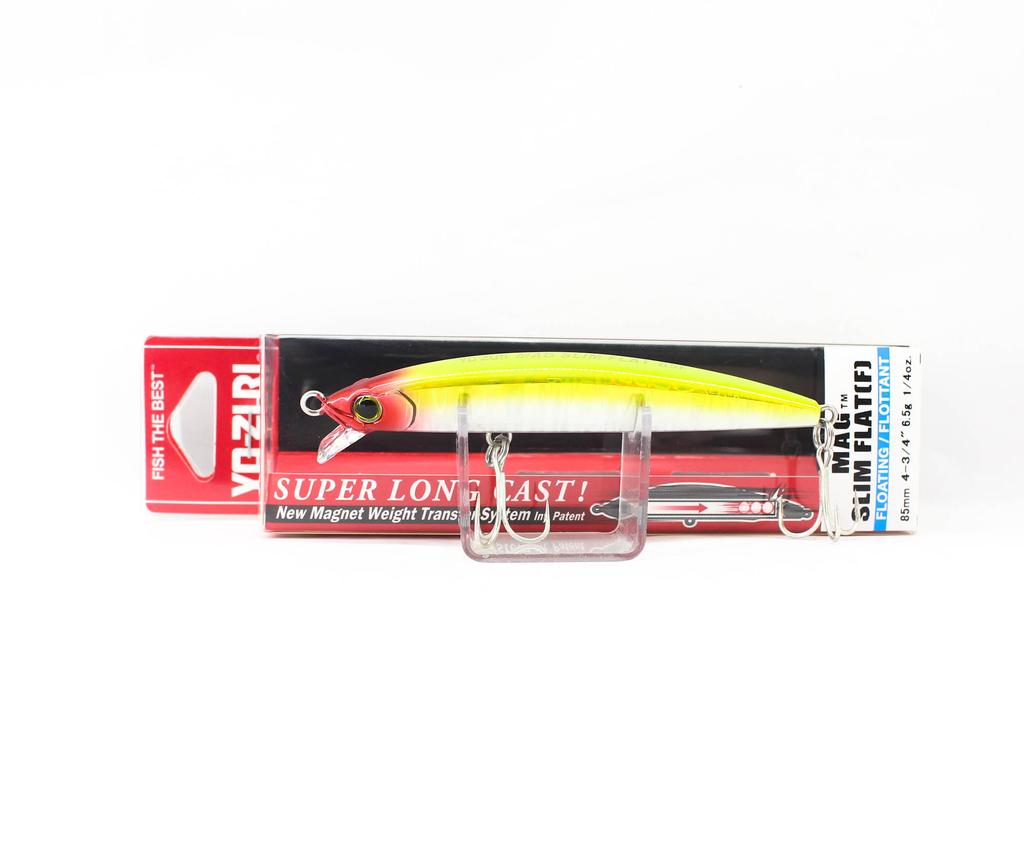 Yo Zuri Mag Slim Flat 85 Floating Lure R1538-HCR (4374)