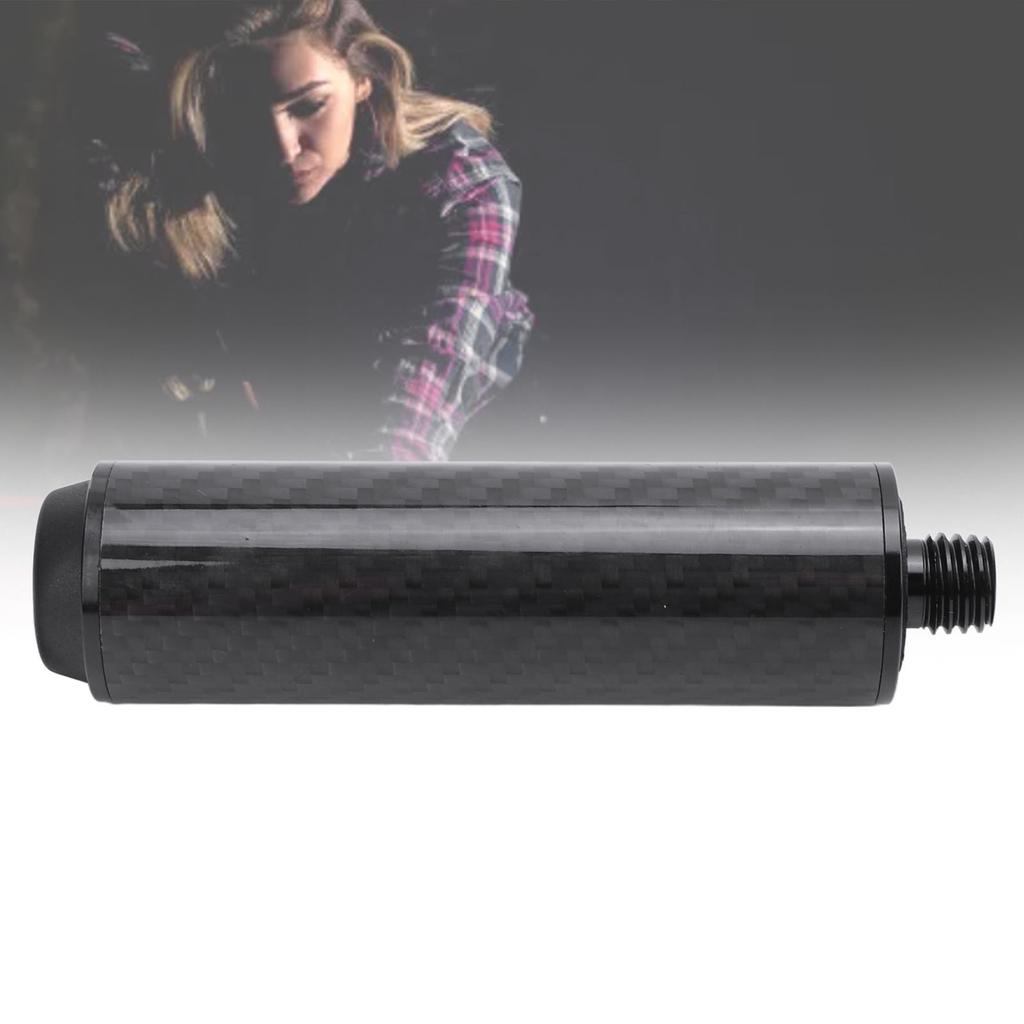 Удлинитель для бильярдного кия, 4 дюйма, удлинитель для бильярдного кия из углеродного волокна с резиновой задней заглушкой для Bi