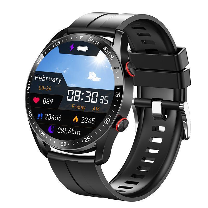 Умные часы HW20 - ЭКГ+ЧСС, Нержавеющая сталь, 1,46-дюймовый экран, Bluetooth-звонки