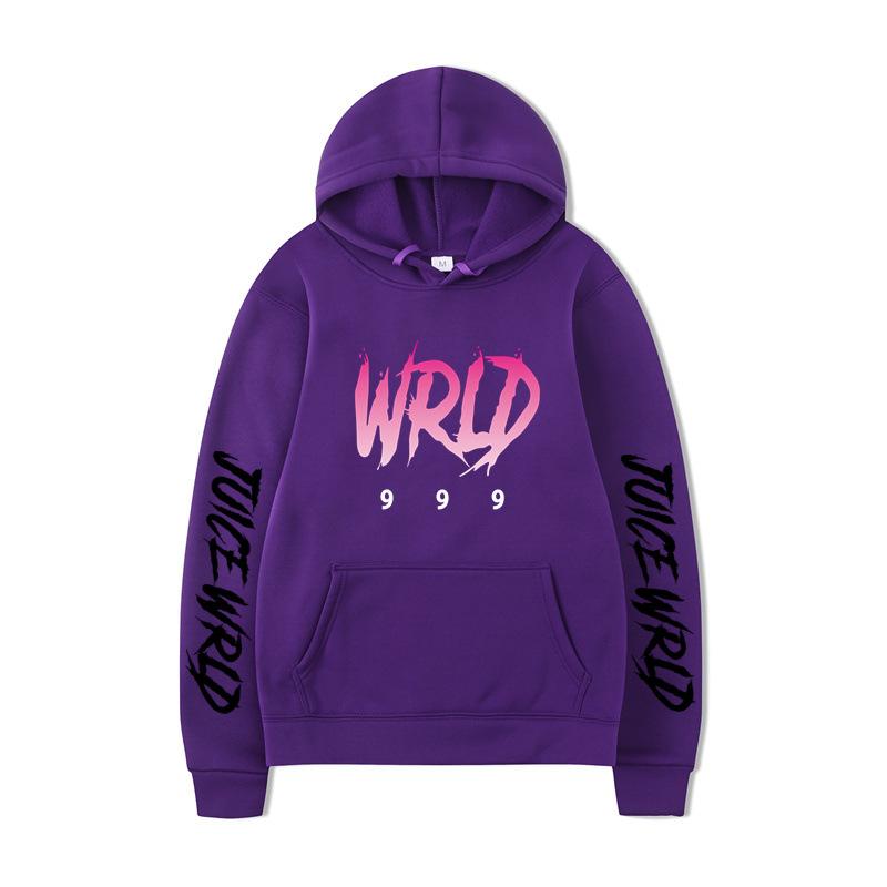 Американский певец Juice Wrld Толстовки Певец Графическая печать Толстовки для фанатов Длинный рукав Мужская Женская одежда Sudaderas Худи